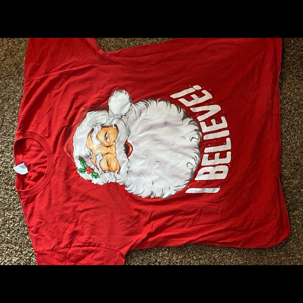 Santa “I Believe” Tee (Unisex)